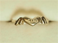 S/Silver Dad Designed Ring, Retail$20