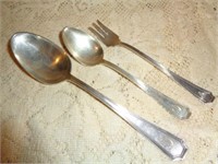 Sterling Tablespoon - Teaspoon - Fork