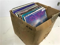 BOX LOT OF VINYL RECORDS ALBUMS #1
