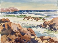 EDWARD GARBELY American 1908-1999 Watercolor