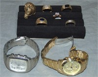 Estate Jewelry Lot. Gold.