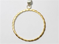 $100. Gold-Plated SS Pendant