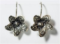 $160. SS Flower Shaped Earrings