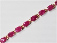 $1000. SS Ruby Bracelet