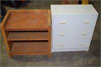 END TABLE & SMALL DRESSER ! -FRT