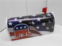 New American Flag Mail Box
