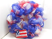 Red, White, & Blue Freedom Wreath