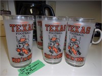 Texas Longhorns glasses