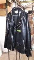 MEMBERS ONLY SIZE XXL LEATHERETTE MO-PED JACKET