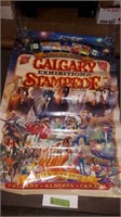 CALGARY STAMPEDE 1992 POSTER 22 X 34"