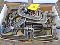 Lot of C-Clamps (*See Photos)