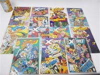 15 comics Marvel X-Force et Cable