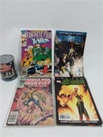 Lot de 7 comics variés dont Power Man and Iron*