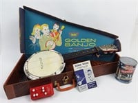 Banjo "Golden Banjo" EMENEE (étui et accessoires)