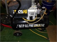 Entralpneumatic air compressor