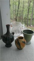 Beautiful lot of large vases