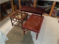 Lot of 3 tables