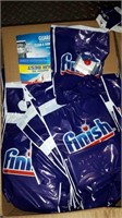 2 BOXES OF FINISH DISHWASHER PODS