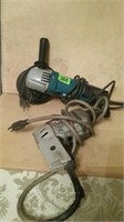 Misc lot of estate electric hand tools