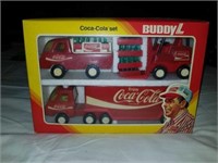 Buddy L coca cola set