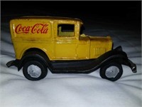 Coca cola cast iron truck