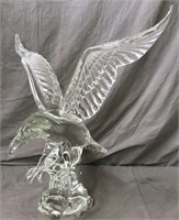 Signed Licio Zanetti Murano Art Glass Eagle