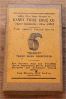 Handy Twine Knife Co. original box w/3 twine