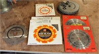 brand new circular saw blades -- some combination