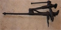 blacksmith leg/post vise - 4 9/16" wide jaws,