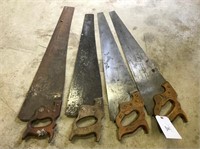 4 Assorted Hand Saws