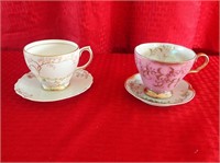 Porcelain Tea Cup Lot - Limoges / Germany