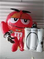 Large Inflatable Red M&M
