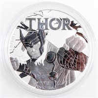 Coin 2018 Tuvalu Thor $1 Silver .999