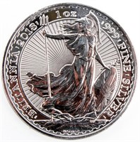 Coin 2018 Britannia 1 Troy Ounce Silver