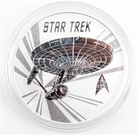 Coin 2016 Tuvalu Star Trek $1 Silver .999