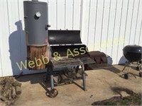 custom 16" Lifestyle grill and smoker