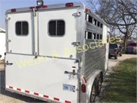2005 Four Star 2 horse slant horse trailer with