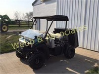 Club car with windshield, dump bed, 145 hours