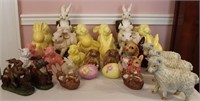 Unmatched Easter Items - 16 Various Bunnie