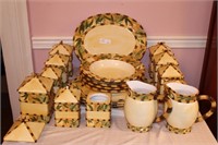 20 Piece Bamboo and Leaf Pattern Decorator