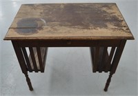 Antique Mission Writing Desk  30"h x 38"l x 24"w