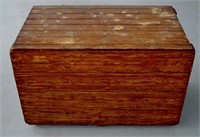 Large Wood Storage Box - 26"h x 40"l x 24"