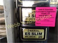 9 boxes Liberty E-5 slim 250 ct. horshoe nails
