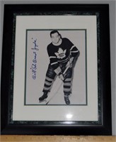 Toronto Maple Leaf Signed Photo Bill Juzda