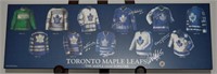 Signed Toronto Jersey History Picture 36" x 12"