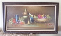 Large Fruit Bowl Painting - Zinger
