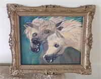 Painting of Wild Horses - 1994 - HK McGinnis