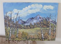 Oil Painting - 1992 HKM - Mountain Meadows