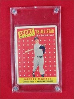 MICKEY MANTLE (ALL STAR) - 1958 TOPPS