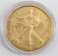 Coin 2006 American Silver Eagle $1 .999 Fine